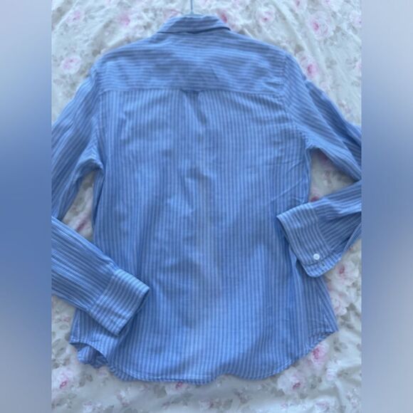 Boy by Band of Outsiders Women's  Striped Button Down Shirt Size 3 (S) - Picture 2 of 7